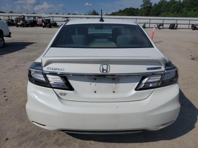 19XFB4F27FE000761 - 2015 HONDA CIVIC HYBRID 白色 照片 6
