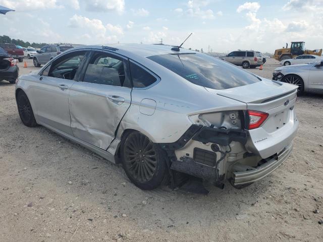 3FA6P0K91FR307242 - 2015 FORD FUSION TITANIUM SILVER photo 2