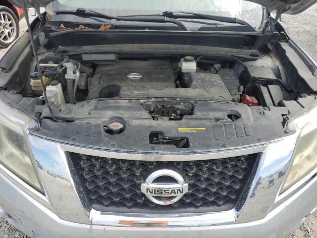 5N1AR2MM8EC700935 - 2014 NISSAN PATHFINDER S SILVER photo 12