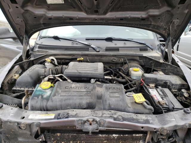 1B7GG36N82S510649 - 2002 DODGE DAKOTA SPORT GRAY photo 11