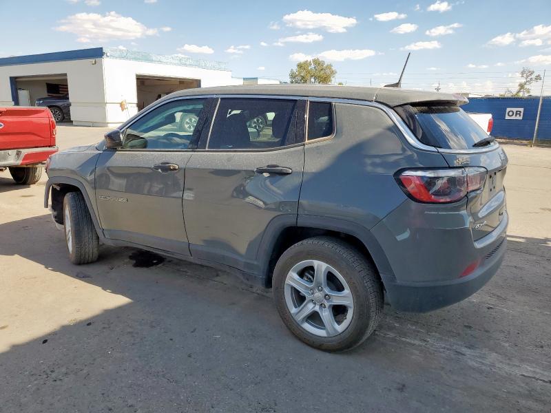 3C4NJDAN4PT538492 - 2023 JEEP COMPASS SPORT GRAY photo 2