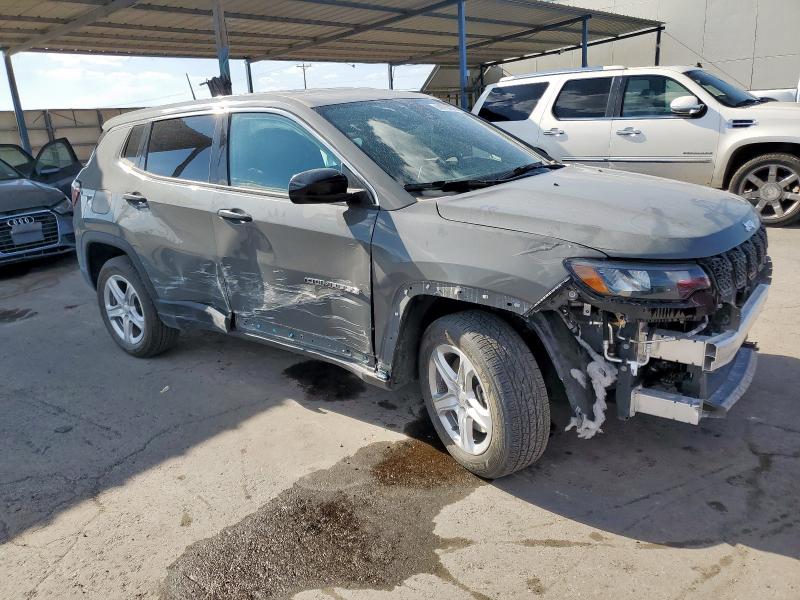3C4NJDAN4PT538492 - 2023 JEEP COMPASS SPORT GRAY photo 4