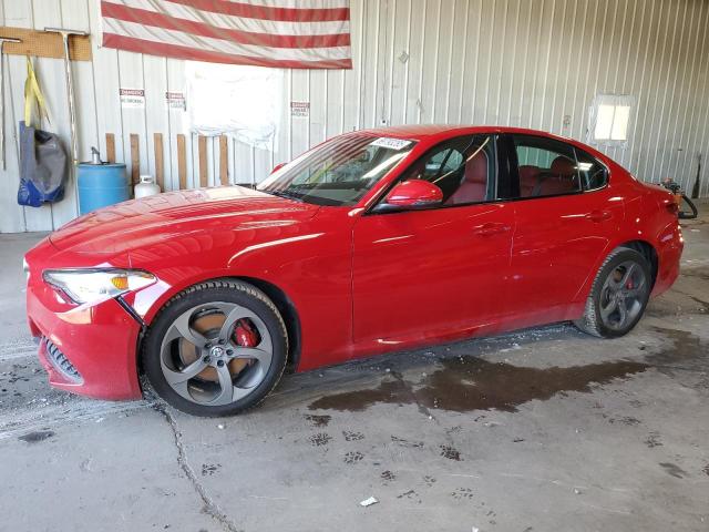 ZARFAEDN1J7572896 - 2018 ALFA ROMEO GIULIA Q4 红色 照片 1