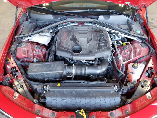 ZARFAEDN1J7572896 - 2018 ALFA ROMEO GIULIA Q4 红色 照片 11