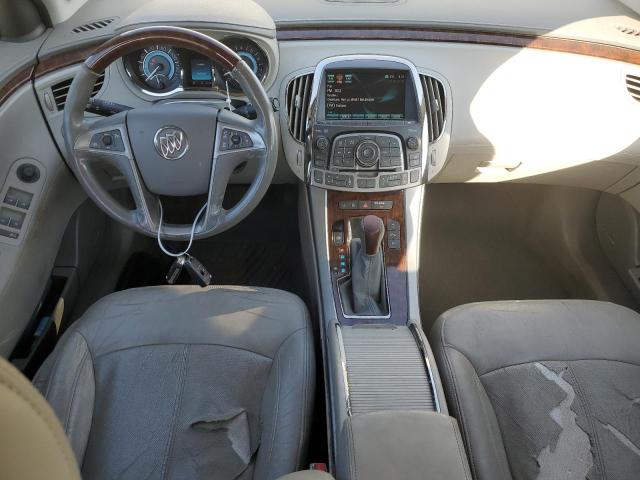 1G4GE5EDXBF237731 - 2011 BUICK LACROSSE CXS WHITE photo 8