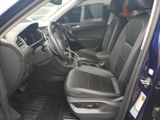 3VV2B7AX8MM036787 - 2021 VOLKSWAGEN TIGUAN SE Azul foto 7