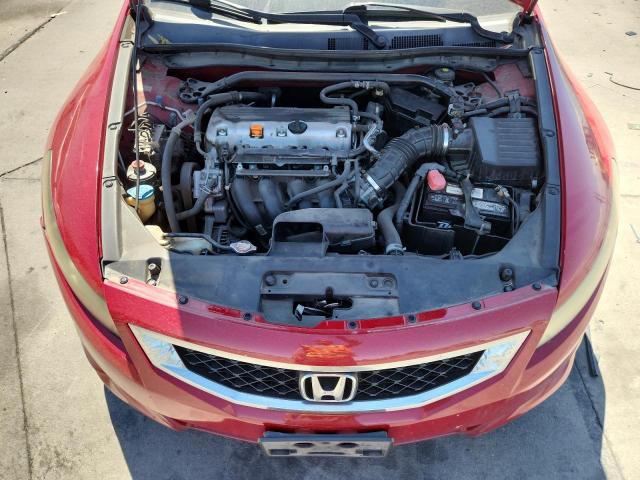 1HGCS1B72AA001297 - 2010 HONDA ACCORD EX წითელი ფოტო 11
