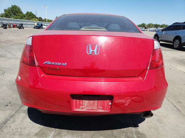 1HGCS1B72AA001297 - 2010 HONDA ACCORD EX წითელი ფოტო 6