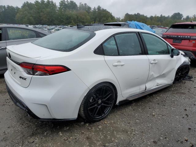 5YFS4MCE9NP102129 - 2022 TOYOTA COROLLA SE WHITE photo 3