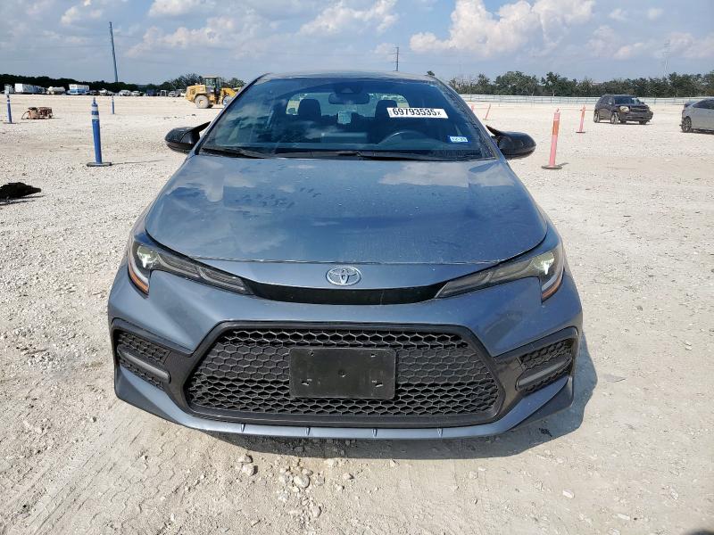 JTDS4MCE5N3500169 - 2022 TOYOTA COROLLA SE BLUE photo 5