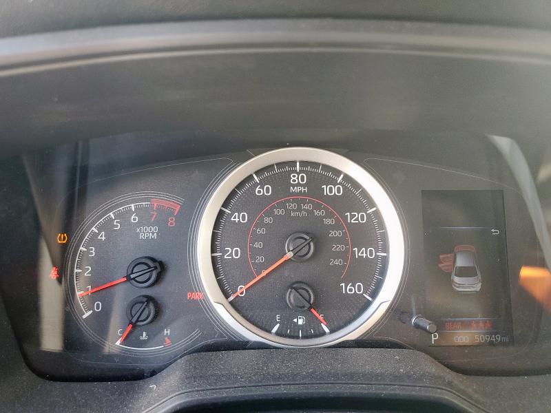 JTDS4MCE5N3500169 - 2022 TOYOTA COROLLA SE BLUE photo 9