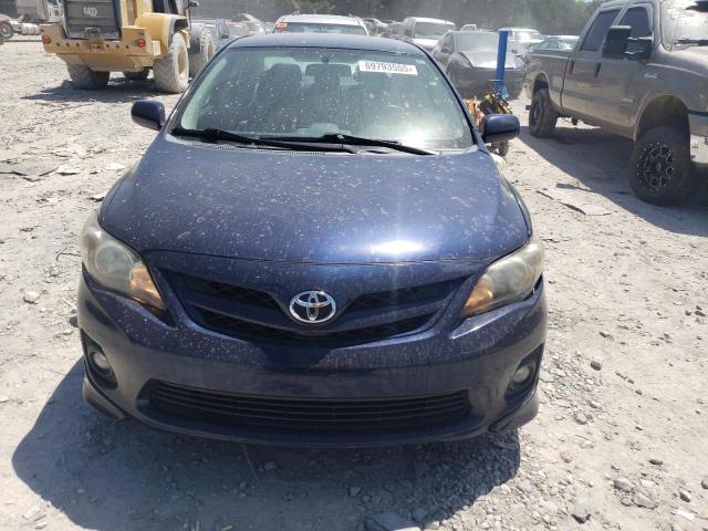 2T1BU4EE3DC123585 - 2013 TOYOTA COROLLA BASE Niebieski zdjęcie 5