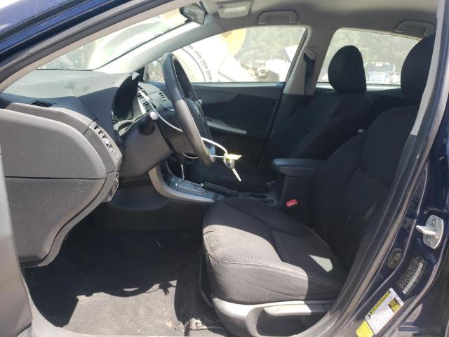 2T1BU4EE3DC123585 - 2013 TOYOTA COROLLA BASE Niebieski zdjęcie 7