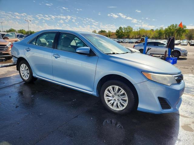 4T4BF1FK2CR203315 - 2012 TOYOTA CAMRY BASE BLUE photo 4
