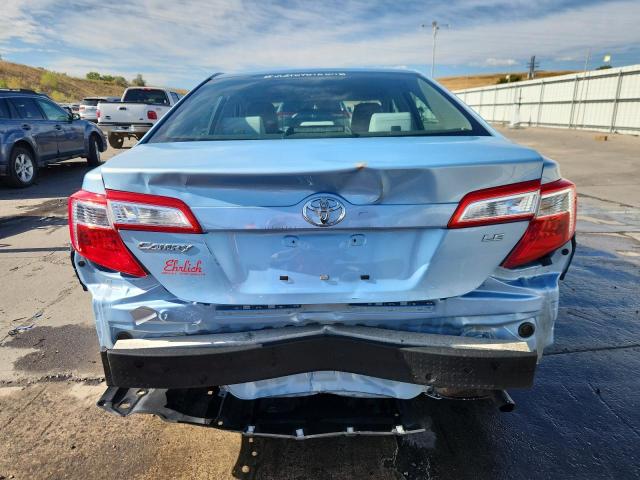4T4BF1FK2CR203315 - 2012 TOYOTA CAMRY BASE BLUE photo 6