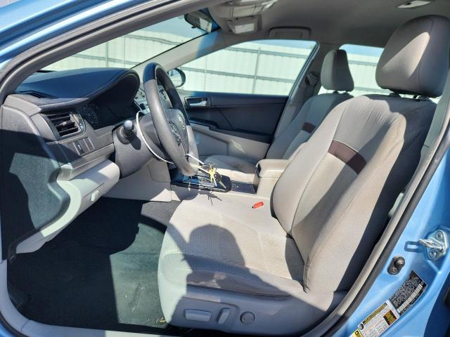 4T4BF1FK2CR203315 - 2012 TOYOTA CAMRY BASE BLUE photo 7