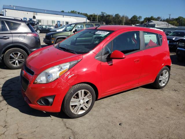 KL8CD6S99EC562297 - 2014 CHEVROLET SPARK 1LT RED photo 1