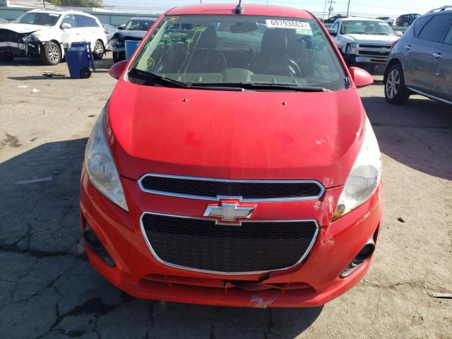 KL8CD6S99EC562297 - 2014 CHEVROLET SPARK 1LT RED photo 5