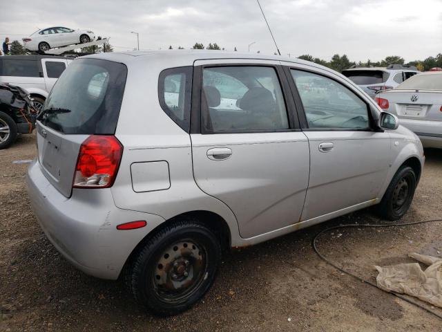 KL1TD66638B052245 - 2008 CHEVROLET AVEO BASE Gümüş foto 3