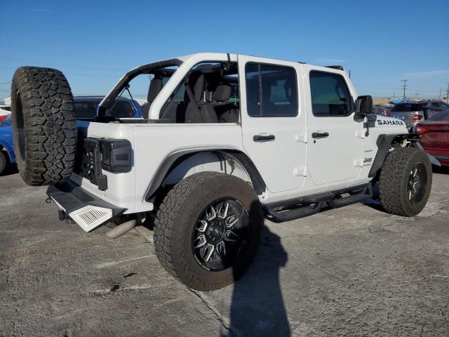 1C4HJXEG5MW651223 - 2021 JEEP WRANGLER U SAHARA თეთრი ფოტო 3
