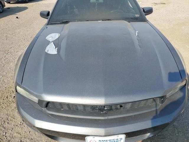 1ZVBP8AN2A5170844 - 2010 FORD MUSTANG SILVER photo 11