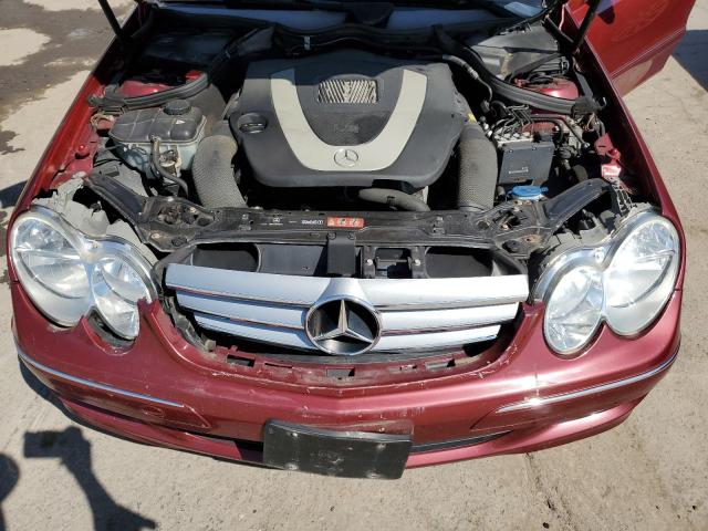 WDBTJ56H08F249474 - 2008 MERCEDES-BENZ CLK 350 წითელი ფოტო 11