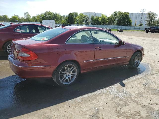 WDBTJ56H08F249474 - 2008 MERCEDES-BENZ CLK 350 წითელი ფოტო 3