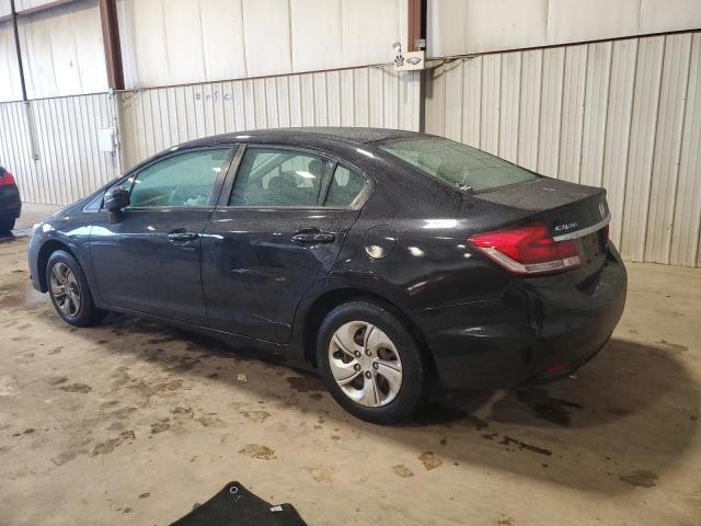 19XFB2F56FE228085 - 2015 HONDA CIVIC LX BLACK photo 2