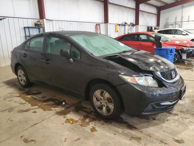 19XFB2F56FE228085 - 2015 HONDA CIVIC LX BLACK photo 4
