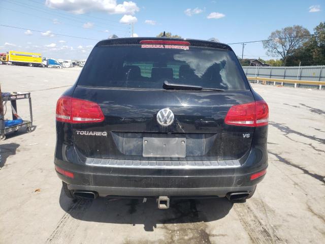 WVGEF9BP0DD001680 - 2013 VOLKSWAGEN TOUAREG V6 BLACK photo 6