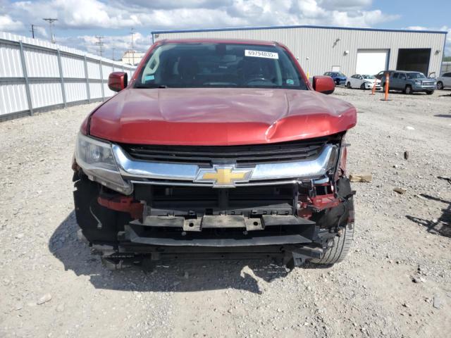 1GCGSBE33F1176325 - 2015 CHEVROLET COLORADO LT RED photo 5
