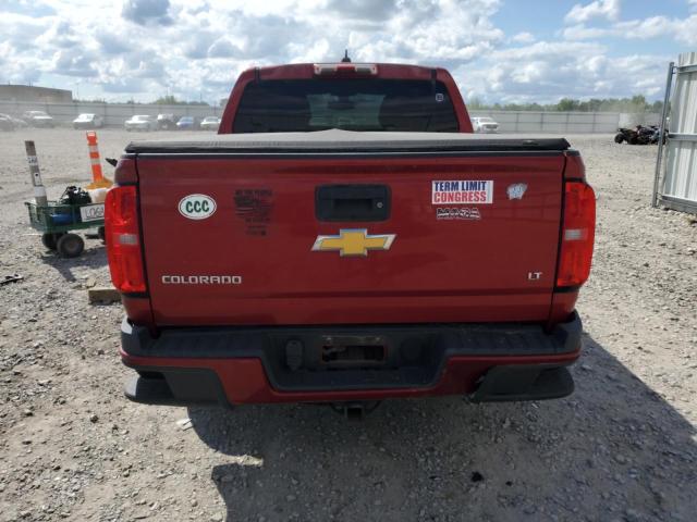 1GCGSBE33F1176325 - 2015 CHEVROLET COLORADO LT RED photo 6
