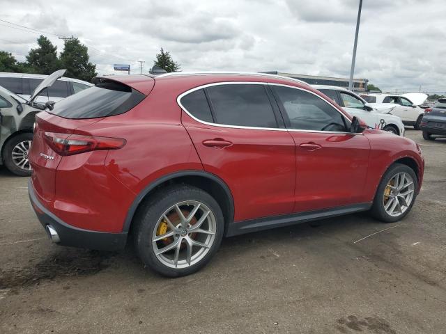 ZASFAKBN5J7C02828 - 2018 ALFA ROMEO STELVIO TI RED photo 3