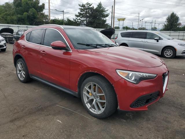 ZASFAKBN5J7C02828 - 2018 ALFA ROMEO STELVIO TI RED photo 4