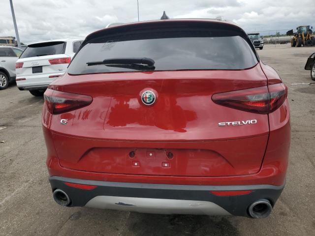 ZASFAKBN5J7C02828 - 2018 ALFA ROMEO STELVIO TI RED photo 6