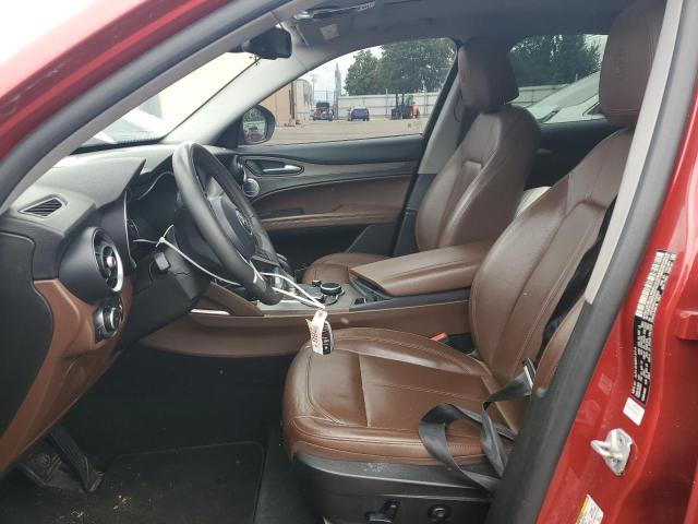 ZASFAKBN5J7C02828 - 2018 ALFA ROMEO STELVIO TI RED photo 7