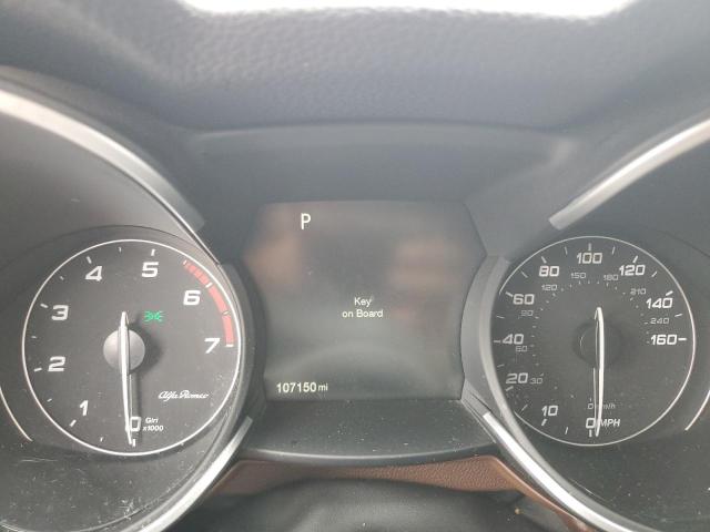 ZASFAKBN5J7C02828 - 2018 ALFA ROMEO STELVIO TI RED photo 9