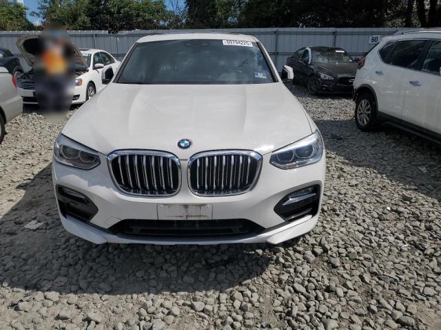 5UXUJ3C58KLG56554 - 2019 BMW X4 XDRIVE30I WHITE photo 5