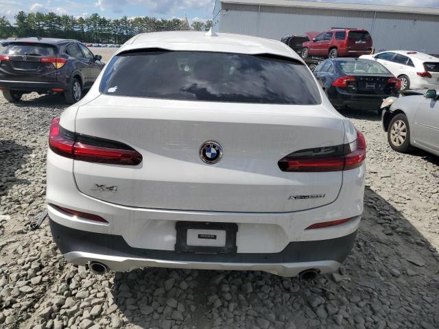 5UXUJ3C58KLG56554 - 2019 BMW X4 XDRIVE30I WHITE photo 6