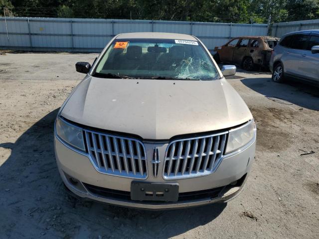 3LNHL2GC3AR636432 - 2010 LINCOLN MKZ TAN photo 5