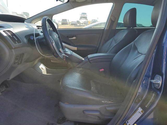 JTDKN3DU2B1464087 - 2011 TOYOTA PRIUS BLUE photo 7