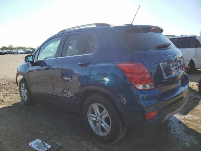 3GNCJLSBXLL168494 - 2020 CHEVROLET TRAX 1LT BLUE photo 2