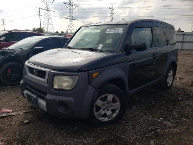 5J6YH28553L021432 - 2003 HONDA ELEMENT EX BLACK photo 1