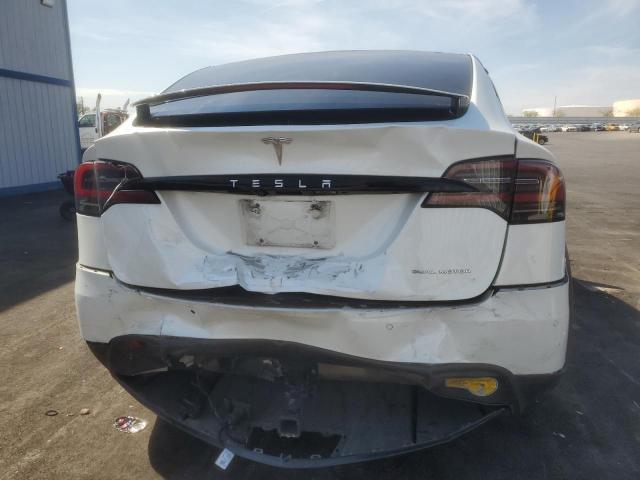 5YJXCDE29KF197875 - 2019 TESLA MODEL X Beyaz fotoğraf 6