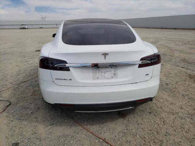 5YJSA1CN5DFP15804 - 2013 TESLA MODEL S Սպիտակ լուսանկար 6