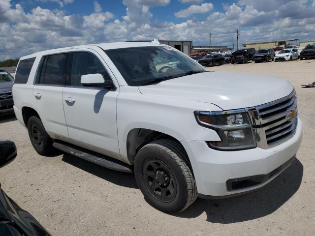 1GNLCDEC0LR246083 - 2020 CHEVROLET TAHOE POLICE WHITE photo 4