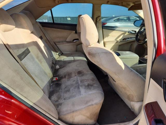 4T1BF1FK7CU626739 - 2012 TOYOTA CAMRY BASE RED photo 10