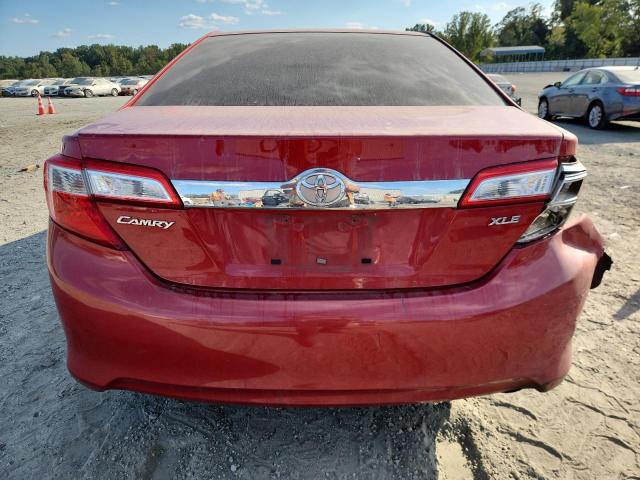 4T1BF1FK7CU626739 - 2012 TOYOTA CAMRY BASE RED photo 6