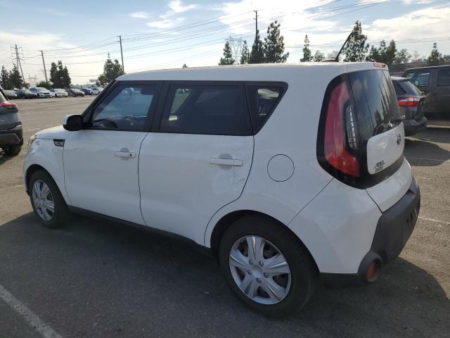 KNDJN2A26F7186791 - 2015 KIA SOUL WHITE photo 2