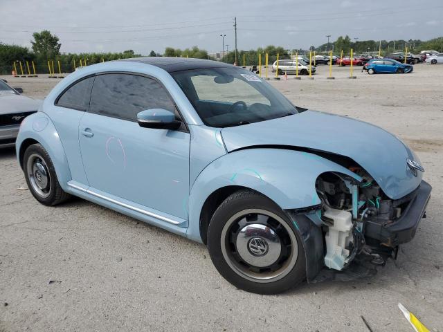 3VWJP7AT3DM611237 - 2013 VOLKSWAGEN BEETLE BLUE photo 4
